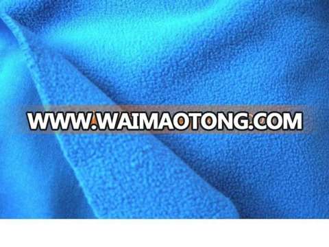 Popular knit dyed color 100% polyester polar fleece